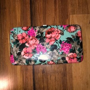 Floral wallet